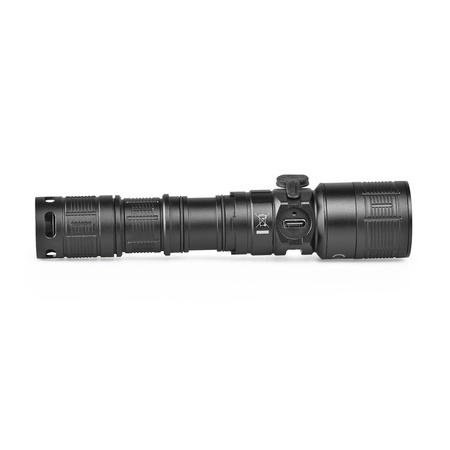 Latarka Ręczna Akumulatorowa LED 10W 1000lm 5 Trybów Pracy USB-C Wodoszczelna IP66 Videx