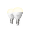 2PAK Żarówka LED Kulka E14 P45 5,7W 2700K Ciepła PHILIPS HUE White Bluetooth Zigbee