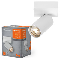 Lampa LED Ścienna Sufitowa Kinkiet Oprawa Natynkowa 3.4W 230lm 3000K Ciepła Ściemnialna Biały LED Spot Octagon Ledvance