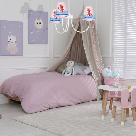 Lampa Sufitowa Żyrandol OŚMIORNICA LOLA MiniMini 3xE14 Milagro