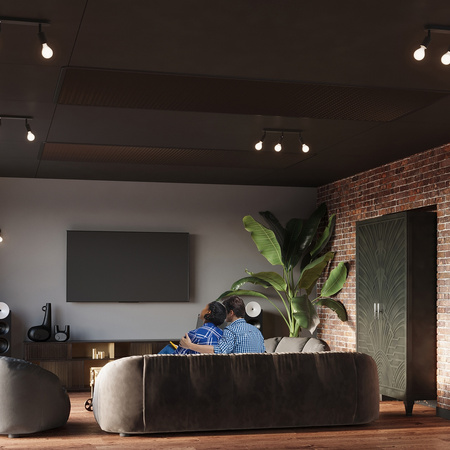 Lampa Ścienna Kinkiet E27 Tuba Ruchoma Czarna Minimalistyczna Fornes Sollux