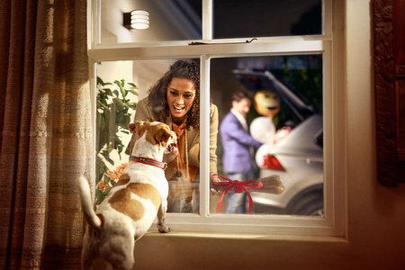 Philips HUE LUCCA Kinkiet zewnętrzny E27 9,5W 17401/93/P0