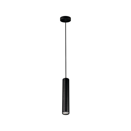 Lampa Sufitowa Wisząca LED Natynkowa Zwis Żyrandol GU10 Czarna Phlox Kanlux