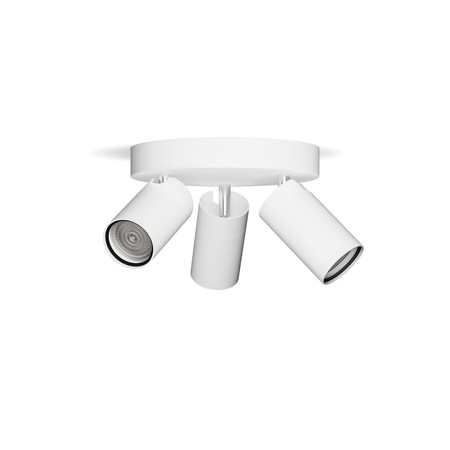 Lampa Sufitowa Reflektor 3x GU10 IP44 Biała Kosipo Philips