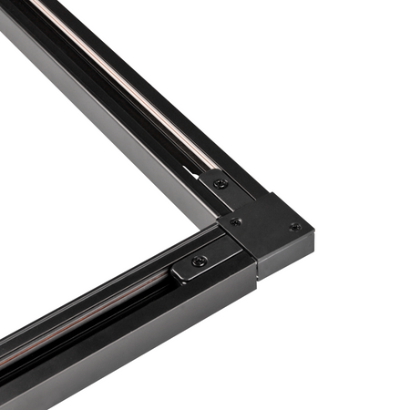 Łącznik Kątowy do Szynoprzewodu Szyny 1-Fazowej Czarny Sanico Goldlux