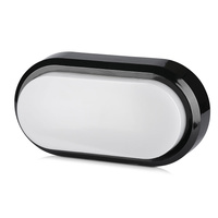 Plafon LED Lampa Sufitowa 8W 3000K 560lm Owalna Czarna VT-8038 V-TAC