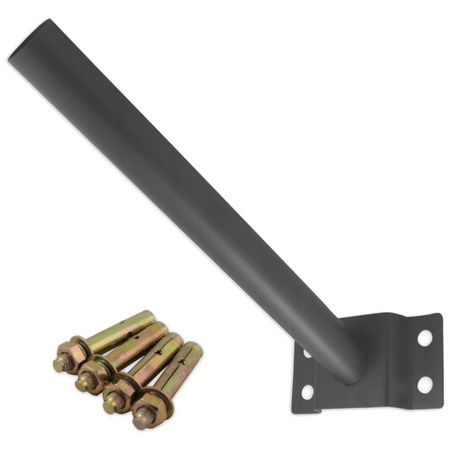 UCHWYT do Lampy ulicznej SOLARNEJ 41CM RURA ?37mm Szary Masterled