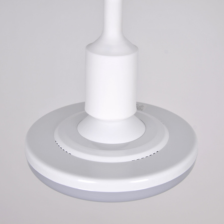 LAMPA wisząca, SUFITOWA KIKI 1xE27 10W BIAŁA 3000K GOLDLUX (Polux)