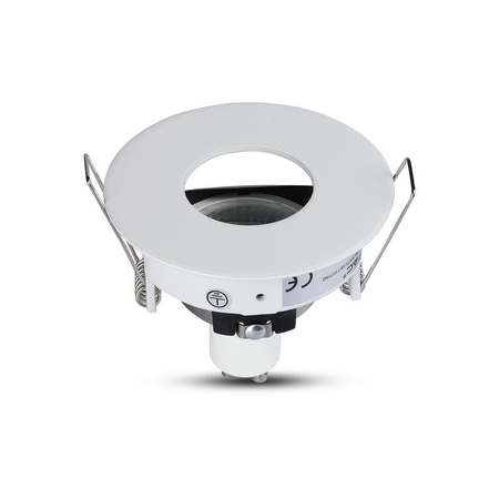 Oprawa Sufitowa Podtynkowa Oczko GU10 Okrągła Biała VT-785 V-TAC