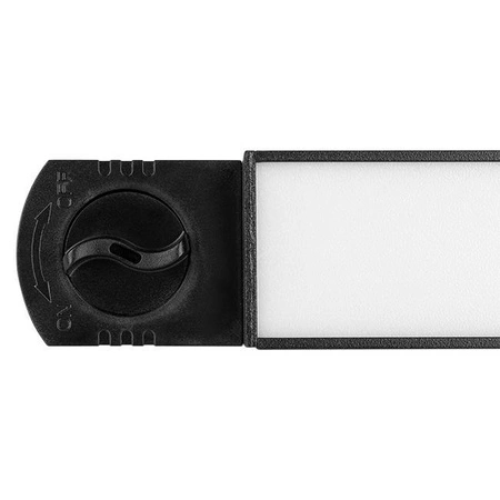 Reflektor Szynowy LED Listwa Aluminiowa 1-fazowa 30W 2400lm 4000K czarna