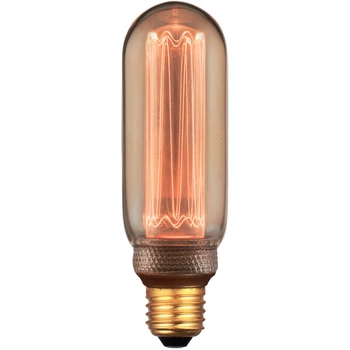 Żarówka Dekoracyjna LED E27 T45L 4W 200lm 1800K Ciepła 320° DecoVintage Amber Pillar GOLDLUX (Polux)