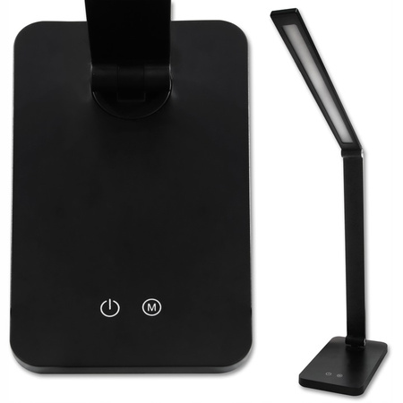 Lampka Biurkowa Nocna LED 7W 2700K-6000K CCT USB Ściemnialna Dotykowa