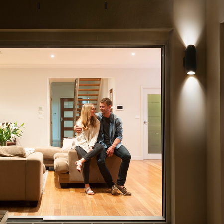 Lampa Ogrodowa Zewnętrzna Kinkiet Elewacyjny LED GU10 IP44 Szary Endura Ledvance