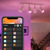 Philips HUE White and Color Ambiance Lampa Fugato 4x4.2W Bluetooth Zigbee 