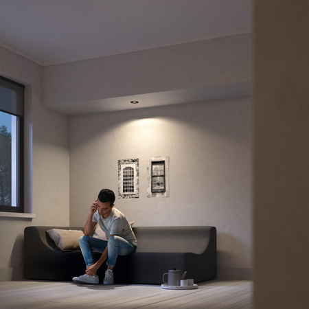 Oprawa Podtynkowa Wpuszczana GU10 Szara Donegal Philips