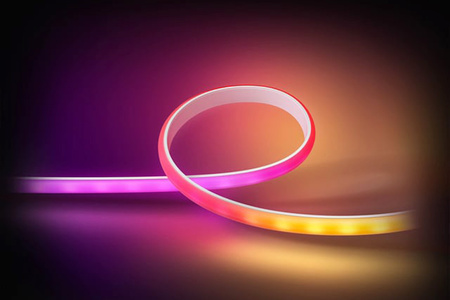 Taśma LED Pasek NEON Przedłużenie 1m 12.3W 1000lm IP20 White and Color Ambiance RGB + TW Biała Inteligentna SMART Zigbee Bluetooth LightStrip Gradient Philips HUE