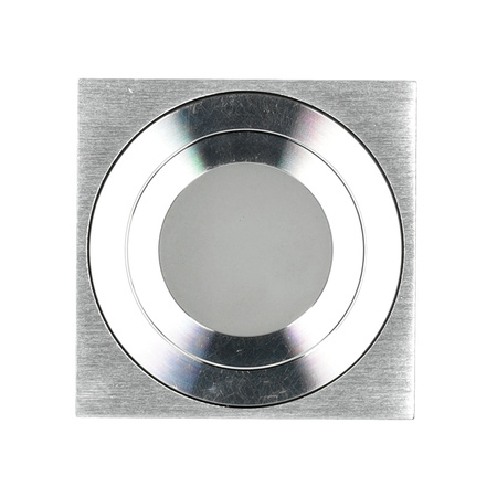 Oprawa Natynkowa Halogenowa Wodoodporna Aluminiowa GU10 IP44 Chrom Aquarius Kobi