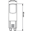 Żarówka LED G9 KAPSUŁKA 2W = 25W 220lm 3000K Ciepła PHILIPS CorePro