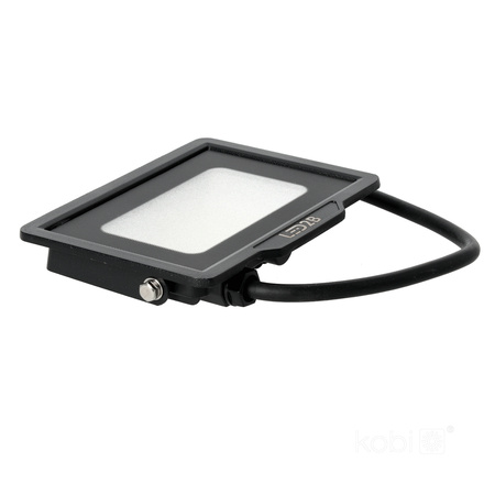 Naświetlacz LED Zewnętrzny Ogrodowy 20W 1600lm 4000K Neutralny 120° IP65 Czarny MH Kobi