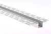 Profil Aluminiowy Podtynkowy Architektoniczny do LED Wpuszczany do Płyt KARTON / GIPS 1m + Czarny Klosz