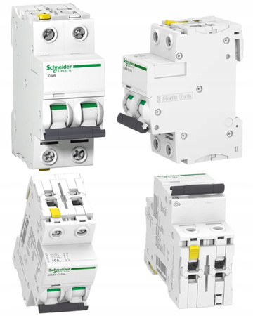 Wyłącznik Nadprądowy Bezpiecznik C10A 2P Schneider