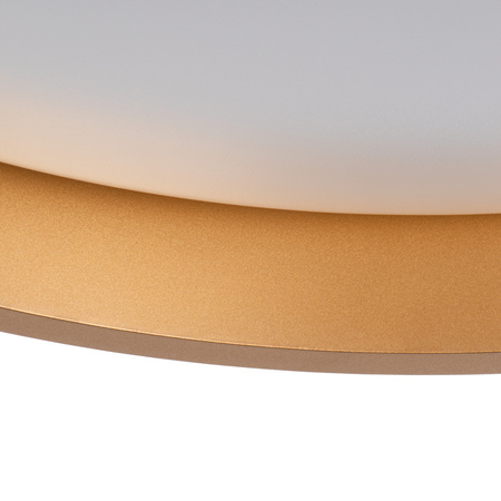Plafon LED SOLN Lampa sufitowa 17.5W Biało-Złoty KANLUX
