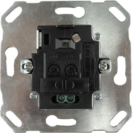 Czujnik Ruchu i Zmierzchu PIR Podtynkowy 160° 9m Wewnętrzny do Puszki Czarny