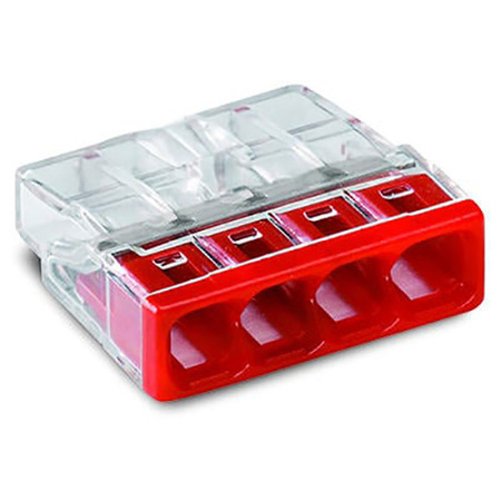 Złączka Instalacyjna Szybkozłączka 2273-204 na DRUT 4x0,5-2,5mm WAGO