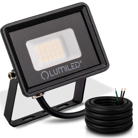 Naświetlacz LED ZONER 20W 1800LM 4000K IP65 Czarny LUMILED