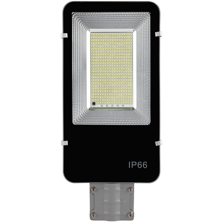 Lampa Solarna Uliczna LED 1000W 100000lm 6500K Zimna Czujnik Zmierzchu MOCNA Latarnia Ogrodowa z Regulowanym Panelem + Uchwyt i Pilot