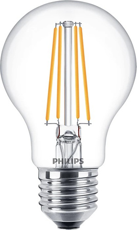 Żarówka LED E27 A60 7W = 60W 806lm 2700K Ciepła Filament PHILIPS