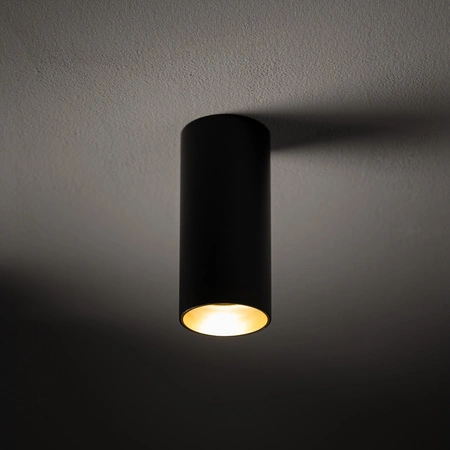 Oprawa Natynkowa Sufitowa GU10 SPOT TUBA Czarna MONO S 10779 Nowodvorski