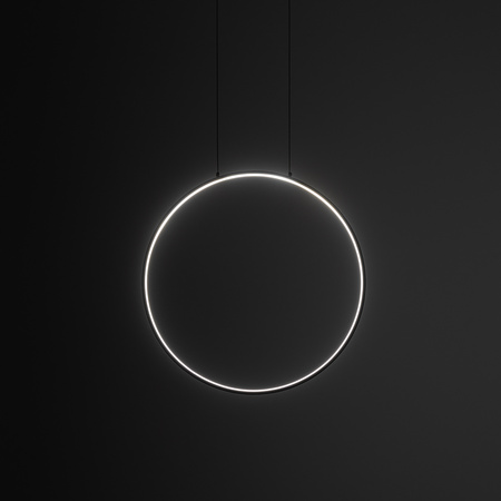 Lampa Sufitowa Wisząca LED 18W 560lm 3000K Ciepła Czarna Nowoczesna CIRCOLO LED S 10810 Nowodvorski