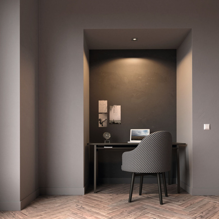 Oprawa Podtynkowa Wpuszczana Spot Lampa Punktowa GU10 Chrom Donegal Philips