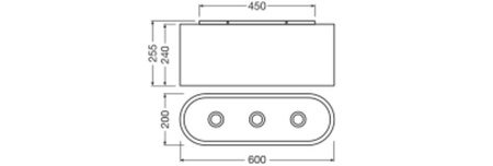 Lampa Sufitowa Dekoracyjna Natynkowa E27 Karton Brązowy Decor Ledvance