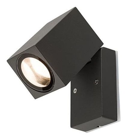 Lampa Ogrodowa Kinkiet Elewacyjny PRIMM 9551 GU10 IP54 Ruchoma Czarna Nowodvorski