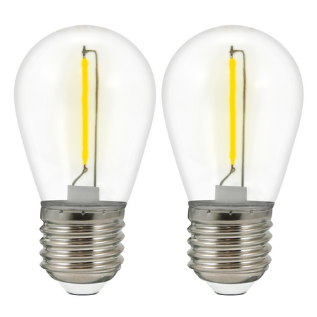 Żarówka LED E27 0.3W 50lm 2200K Żółta 360° Do Girland 36V PARTY Sanico Goldlux