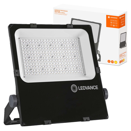 Naświetlacz LED Reflektor Zewnętrzny Lampa 200W 24800lm 3000K IP66 Czarny Floodlight Ledvance