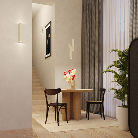 Lampa Ścienna Kinkiet Tuba Spot 2x GU10 Beżowa Lagos Ocean Green SL.1483 Sollux