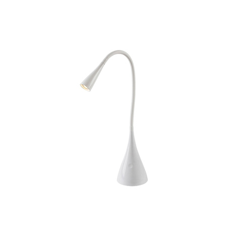 Lampa Stołowa Biurkowa Nocna 4W 270lm 3000K Ściemnialna Biały Nowoczesny Jeff2 Rabalux