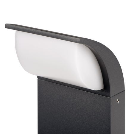 Lampa Ogrodowa Zewnętrzna Kinkiet LED ABETE 7W 4000K IP44 Grafitowy KANLUX