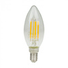 Żarówka LED Świeczka B35 E14 6W 720lm 2700K Ciepła FILAMENT Ecolight