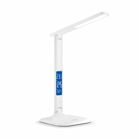 Lampka Biurkowa LED 5W 490lm 5500K Zimna Biała Ściemnialna RIO Videx