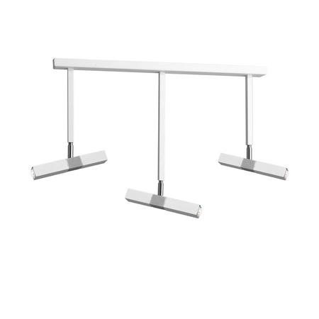 Lampa Sufitowa CASTRO Biała Chrom 3xG9 Milagro