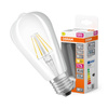 Żarówka LED ST64 Edison E27 5.8W = 60W 806lm 2700K Ciepła CRI90 300° Filament Ściemnialna SUPERSTAR PLUS CLASSIC Osram