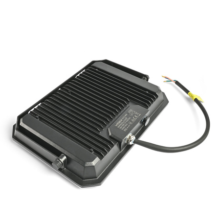 Naświetlacz LED 100W 9500lm 5000K Zimna Czarny z Mleczną Przesłoną Videx