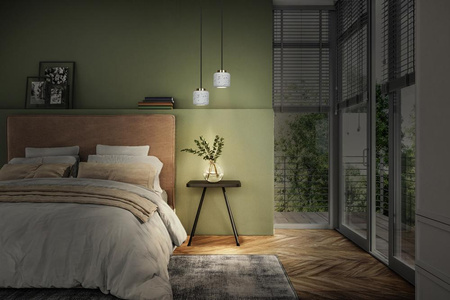 Lampa Sufitowa Wisząca Dekoracyjna GU10 Zwis Biały Lastryko Decor Ledvance