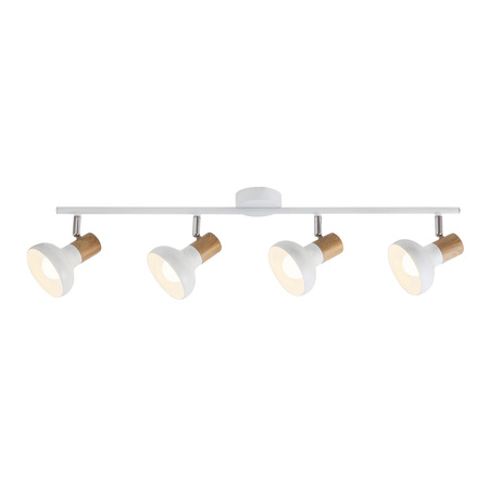 Lampa Sufitowa Punktowa Reflektor Spot 4x E14 Biały Skandynawski Holly 5947 Rabalux
