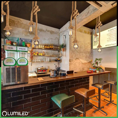 3x Żarówka LED E27 Kula G95 8W = 75W 880lm 3000K Ciepła 360° FILAMENT LUMILED