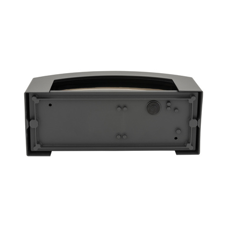 Lampa Ogrodowa Zewnętrzna Kinkiet Elewacyjny Oprawa Natynkowa E27 Grafitowa Wodoodporna IP44 Industrialna ORINOKO 4387 Nowodvorski